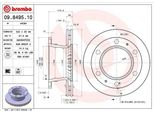 2X Brembo Disco Freno 09.8495.10 Per Nissan Atleon 115Mm 322Mm