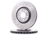 2X Disco Freno Brembo 09.9365.2X Per Alfa Romeo 159 Sportwagon (939) 159 (939)