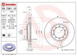 2X Disco Freno Brembo 09.7261.10 Per Renault Master Pro (Fh__) 43Mm