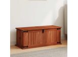 Cassapanca 79X34X32 Cm In Legno Massiccio Di Acacia