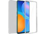 Avizar, Cover Completa Morbida Davanti E Rigida Dietro Per Huawei P Smart 2021, Trasparente
