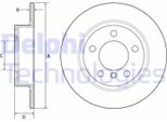 2X Disco Freno Delphi BG4561C Per Mini Countryman (R60) Paceman (R61) 50 2Mm