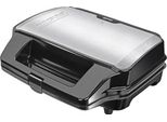 Mpm MOP-23M Macchina Per Panini 3 In 1, Piastre Intercambiabili, Tostapane Per Panini, Piastra Per Waffle Belgi, Piastra Per Grigliare Carne E Pesce, 900W