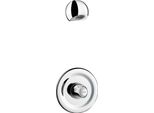 Delabie Doccia Combinata Tempomix Autochiudente Mbatt. G1/2B Up Ros.D195 +Round