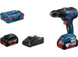 Bosch Professional Gsr 18V-55 06019H5200 Trapano Avvitatore A Batteria 18 V 4,0 Ah Li-Ion Brushless, Incl. Seconda Batteria Ricaricabile, Incl. Caricabatterie
