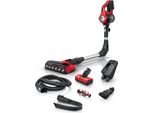 Bosch BBS711ANM Stick Vacuum/Electric Broom Bagless 0.3 L Black, Red, Stainless Steel