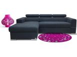 Divano Ad Angolo Divano A L Design Tappezzeria Moderna Tessile Funzione Letto Tessuto Box Letto