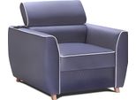 Poltrona Tappezzeria Di Design Relax Tessuto Tessuto 1 Posto Lounge Club Televisione 1 Posto Sedia