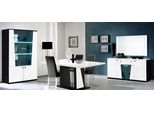 Cassettiera Buffet Credenza Specchio Cassettiere Legno Grande Credenza Moderna Mobile 2 Pezzi