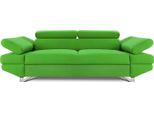 Divano 2 Posti Design Tappezzeria Moderna Tessuto Due Posti Divano Viola Designer