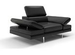 Poltrona Design Sedia Imbottitura Relex Lounge Television Pelle Club Soggiorno 1 Posto