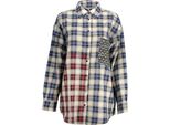 Desigual Camicia Donna Tessile Blu SF15023 - Taglia: S
