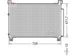 Denso DCN51015 Condensatore Aria Condizionata Condensatore Aria Condizionata + Asciugatore