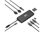 Port Designs Docking Type C Travel 1 X 4K Pd 100W Universal Travel Docking Station Type C (901913)