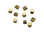10X Nipplo A Saldare Per Cavo Bowden 6X5,5 Mm