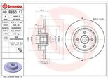 2X Disco Freno Brembo 08.B650.17 Per Renault Grand ScÉNic Ii (JM0/1_) 274Mm