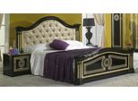 Camera Da Letto 3 Pezzi Letto 2X Comodini Console Letti Tappezzeria Chesterfield