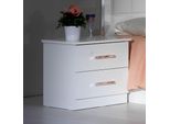 Consolle Da Comodino Di Design In Metallo Lucido Tavoli Consolle Da Camera Da Letto
