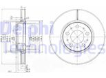 2X Disco Freno Delphi BG3513 Per Volvo V70 Ii (285) S60 I (384) S80 I (184)