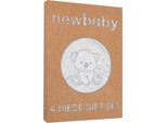 Kit Bebè New Baby Sweet Bear, Grigio, Taglia 62 (3-6M)