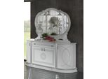 Specchio Cassettiera Cassettiera Credenza Camera Da Letto Legno Stile Moderno 2 Pezzi