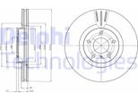 2X Disco Freno Delphi BG4107 Per Nissan Murano (Z50) Per Infiniti Fx 49Mm 320Mm