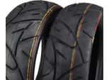 Set Di Pneumatici Anteriori 120/70-12 + 130/70-12 Posteriori Per Peugeot Speedfight 1 2