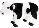 Mucca Heunec Alpenwelt Bianca E Nera - Mucca Di Peluche