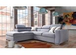Divano Angolare In Tessuto Divano A L Design Imbottitura Tessile Angolo Moderno Relax Automatico Grigio