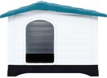Vidaxl Cuccia Per Cani Blu 90,5X68X66 Cm Polipropilene