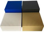 Lego® 16X16 Piastre Da Costruzione Colorate Miste Costruibili Su Entrambi I Lati - 91405 Nuovo! Quantità 4X