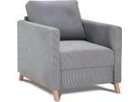 Design Poltrona Club Lounge Chair Divano Imbottito 1 Posto Relax Tv Girevole Nuovo
