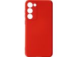 Avizar, Custodia Morbida Al Tatto Galaxy S23 Fast Cover Antiscivolo, Rossa