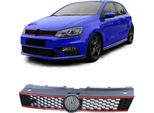 Griglia Del Radiatore Griglia Sportiva Con Modanatura Rossa Per Vw Polo 5 6R 6C 09-17 Anche Gti