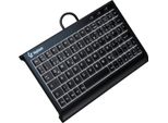 Keysonic 60964 Keysonic Tas KSK-3011ELC (De) Super-Mini Con Tastiera Numerica Bw