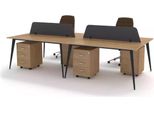 Grande Scrivania In Legno Scrivania Per Computer Da Studio Mobili Da Ufficio Moderni