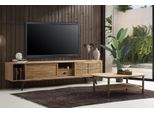 Porta Tv Rtv Tavolino Basso In Legno Marrone Set Soggiorno Moderno