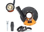 Cofano Di Aspirazione Jopassy Per Smerigliatrice Angolare 125 Mm Per Smerigliatrice Angolare + Disco Diamantato Fanztool