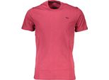 Harmont & Bamp Blaine Red SHORT-SARM T-SHIRT For Men : Colore - Rosso, Taglia - Xl Taglia: Xl Colore: Rosso