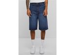 PáNské KraťAsy Urban Classics 90'S Heavy Denim Shorts New Dark Blue Washed - 38