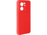 Avizar, Custodia Morbida Xiaomi 13T Pro Fast Cover Antiscivolo, Rossa