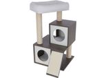 Graffiatoio Per Gatti Kerbl Grigio Bianco/Nero Sisal