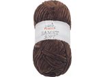 Filato Samet - 100G / 100 M - Marrone