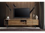 Porta Tv Rtv Tavola Bassa Credenza Tavolo Legno Marrone Soggiorno Moderno
