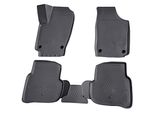 Tappetini In Gomma 3D Per Vw Polo | 6R / 6C | Bj 2009-2017 | Perfetta Vestibilità Con Bordo