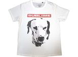 Sublime - Maglietta "Lou Dog"" Per Uomo/Donna Unisex RO10914 (M) (Bianco)"