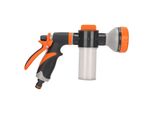 Spruzzatore Della Schiuma Del Giardino, Spruzzatore Della Schiuma D'innaffiamento Del Giardino, Ugello Del Tubo Flessibile Del Giardino, Ugello D'acqua Multifunzionale Di Spruzzatura, Ugello Di Spruzzatura Del Tubo Flessibile Del Giardino, Ugello Di Spruzzo Di Lavaggio Ad Alta Pressione
