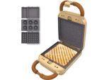 Cecotec Sandwichmaker Rock'ntoast Retro One Giallo