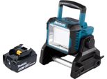 Makita Deadml 811 T1 Faretto Da Costruzione A Batteria 14,4 / 18 V 3000 Lm Led + 1X Batteria Ricaricabile 5,0 Ah - Senza Caricabatterie