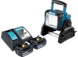 Makita Deadml 811 Rf Faro Da Cantiere A Batteria 14,4 / 18 V 3000 Lm Led + 2X Batteria Ricaricabile 3,0 Ah + Caricatore